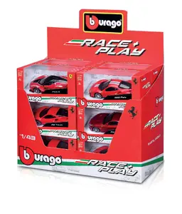 Scale model car Bburago Ferrari 1:43 - die-cast collectible, assorted RP Vehicles