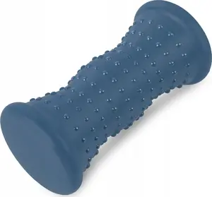 Foot massage roller SPOKEY SOLER — wooden textured foot roller for reflexology and myofascial release