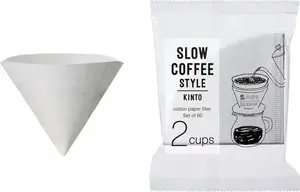 Paper Coffee Filters ORION KINTO SCS for 2-cup Brewers — pack of 60