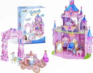 3D Puzzle Dante Princess Secret Garden 21623 – 3D jigsaw model, 216 pieces