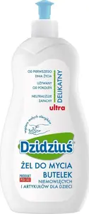 Želeja bērnu pudelīšu un zīdaiņu piederumu mazgāšanai Dzidziuś 500 ml