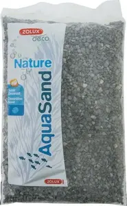 Akvārija substrates Aquasand Nature ZOLUX — bazalta melns, 1 kg