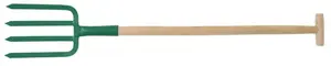 Garden Fork Vorel 4-Tine with Wooden Handle T 120 cm