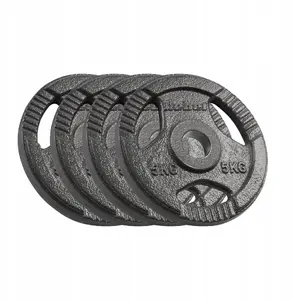 Olympic Cast Iron Weight Plates Rebel Active set 4×5 kg 51 mm hole with handles