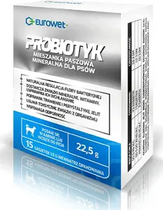 Пробиотик в саше для собак EUROWET Eurowet Probiotyk 15 x 1,5 г
