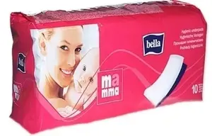 Pēcdzemdību ieliktņi Bella BE0051 — 10 gab., vienreizlietojami māmiņu higiēnas ieliktņi