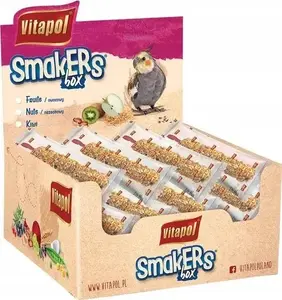 Vitapol лакомства для нимф – SMAKERS Box Kiwi, 12 шт.