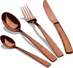 Cutlery set berlinger haus 24-piece BH-2617 Rose Gold – stainless steel flatware set