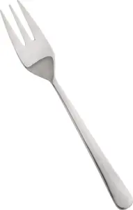 Cake Fork Set KingHoff KH-1338 — 6-piece polished stainless dessert forks
