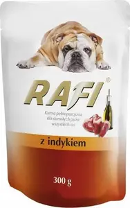 Wet dog food RAFI Rafi mokra z indykiem pouch 300 g