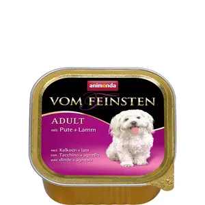 Консервы для собак Animonda vom Feinsten Classic Indyk z jagnięciną 150g — паштет из индейки и ягнёнка, 150 г