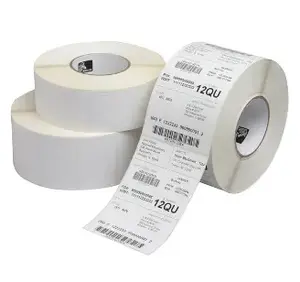 Label sheets Zebra — Paper labels 210 × 149 mm for printers, blank white