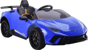 Электромобиль на аккумуляторе LEAN Sport Lamborghini Huracan модель 6576 — детская батарейная машина, синий