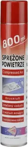 Compressed Air Canister MICROCHIP CHE0106-800P, 800 ml, for electronics and dust cleaning