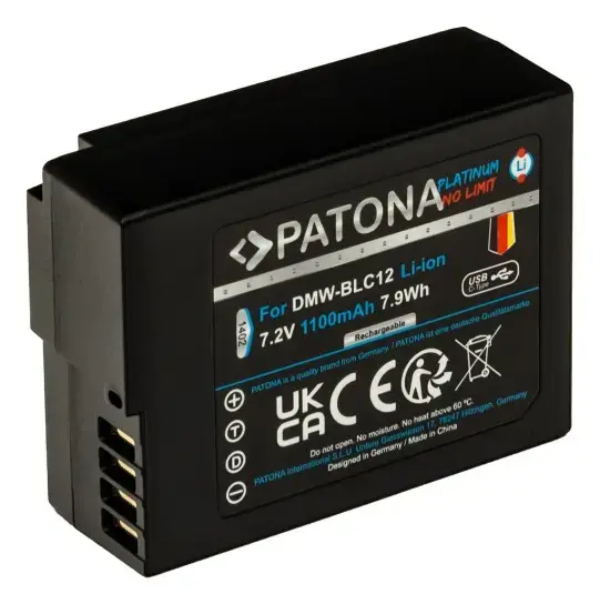 PATONA 1402 Li‑Ion 1100 mAh kameru akumulators Photo 2