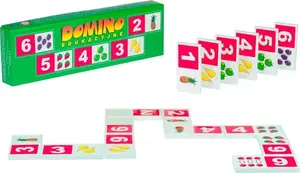 Educational dominoes Swede model 3585063 — numbers and fruits set for ages 3+