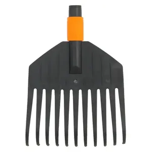 Грабли Fiskars QuikFit малые 1000659 — компактные для листвы, совместимы с рукоятками QuikFit