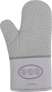 Protective Textile Kitchen Glove KingHoff KH-1837, heat-resistant cooking and grilling mitt