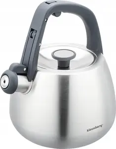 Stainless Steel Whistling Kettle Klausberg KB-7773, 2.5 L, Stove-Top