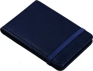Business card album Elefant Album Jazz for 20 cards, navy blue