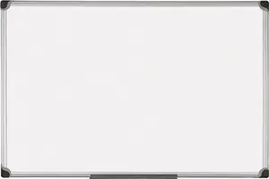 Magnetic Whiteboard Bi-Office Professional 180x90 cm, lacquered surface, aluminium frame