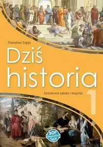 Textbook SOP Historia SBR 1 Dziś historia podręcznik (2021) — school history textbook, Polish