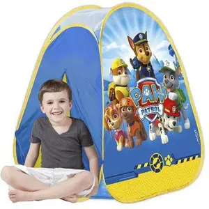 Bērnu pašuzvelkamā spēļu telts John Paw Patrol modelis 130071044 (kastē)
