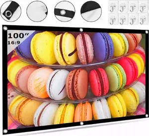 Projection Screen zenwire Portable Foldable 16:9 218×122 cm (100")