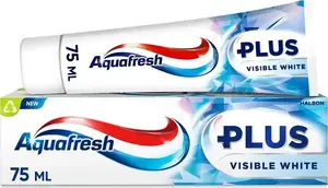 Зубная паста Aquafresh Plus Visible White с фтором 75 мл
