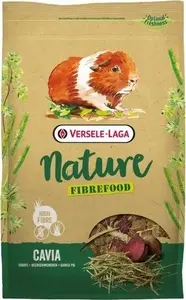 Корм для морских свинок Fibrefood Cavia Nature высокобелковый? No — wait must be factual. Correction: high-fiber not high-protein. Let's adjust. Sorry. I'll fix Russian and Latvian translations properly.