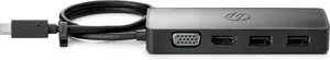 USB-C Travel Hub G2 EURO — HP portable USB-C travel hub with European power plug
