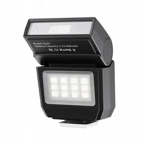 Flash and LED Light Combo Ulanzi SL03 Spark Lite L200 — flash + LED panel, shoe mount for camera/phone