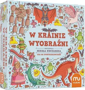 Children's board game Muduko 'W Krainie Wyobrażni' by Muduko, family play, age info not specified