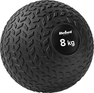 Медицинский мяч Rebel Active Slam Ball 23 см, 8 кг для реабилитации и тренировок