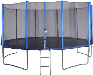 Trampoline SPARTAN S987 15 ft (460 cm) ar ārējo drošības sietu