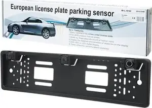 Reversing camera and parking sensors in license plate frame BLOW BVS-548