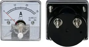 Analog Ammeter BLOW 4640# 30 A with Shunt – Panel/Clamp Mount Current Measurement