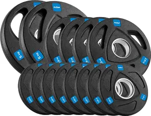 Weight Plate Set Rebel Active 30 kg (8×1.25 kg, 4×2.5 kg, 2×5 kg), rubber-coated, 51 mm Olympic center