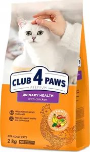 Kaķu barība Synteza CLUB4Ł KOT 2 kg — urīnceļu veselības formula