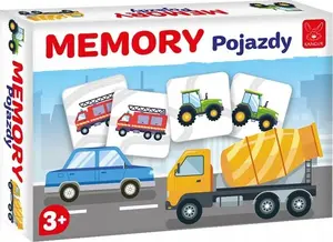 Настольная игра Kangur Memory — Kangur Pojazdy gra — игра на запоминание