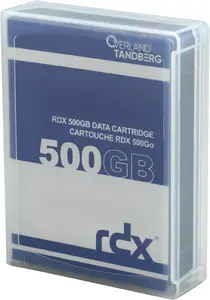 RDX QuikStor removable disk cartridge Tandberg 8541RDX 500GB/1TB capacity