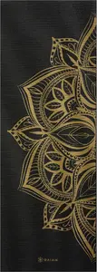 Yoga mat Gaiam bronze medal 6 mm – cushioned exercise mat for home and studio