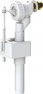 KK-Pol filling valve ZN2/102/0/T for 1/2 inch, zinc-plated (packed in bag) compatible with siphons and frames