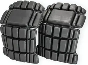 Knee Pads Dedra BH2AN01 universal size black — protective knee inserts for work and gardening