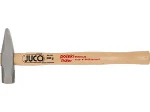 Hammer JUCO model 29993, blacksmith/striking hammer 500 g, wooden handle 320 mm