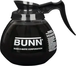 Stikla dekantieris Bunn 1,9 l ar melnu rokturi - Bunn 42400.0101