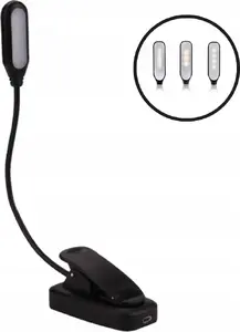 Desk lamp Bounn JBL07 black — adjustable table lighting, compact design
