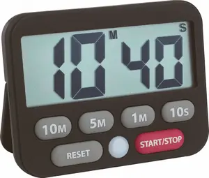 Timer TFA digital black model 38.2038.01 — compact kitchen and task countdown timer