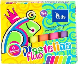 Modeling Clay Tetis Fluorescent 15 g, 6 colors – Tetis