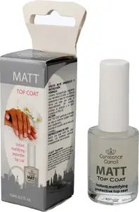 Топ-покрытие Constance Carroll CC Odżywka Nail Care Matt Top Coat — матовый финиш для ногтей